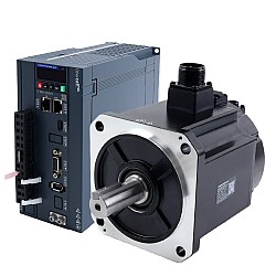 A6H Series 1800W EtherCAT AC Servo Motor Kit 1500rpm 11.50Nm w/ Brake 17-Bit Absolute Encoder IP67