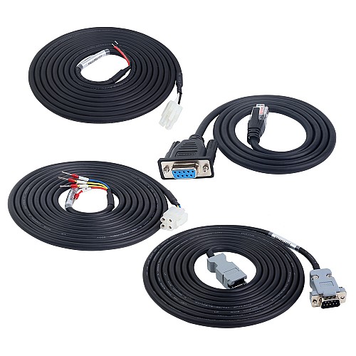 DSY Series 100W CANopen DC Servo Motor 24-70VDC 0.318Nm w/ Brake 3000rpm 17-Bit Incremental Encoder IP65 - DSY-C100L2B2-M17S | StepperOnline AU