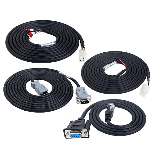 DSY Series 400W CANopen DC Servo Motor 24-70VDC 1.27Nm w/ Brake 3000rpm 17-Bit Incremental Encoder IP65 - DSY-C400L2B2-M17S | StepperOnline AU