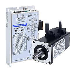 DSY Series 100W RS485 DC Servo Motor 24-70VDC 0.318Nm 3000rpm 17-Bit Incremental Encoder IP65