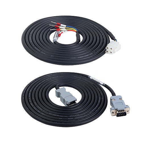 DSY Series 200W RS485 DC Servo Motor 24-70VDC 0.637Nm 3000rpm 17-Bit Incremental Encoder IP65 - DSY-RS200L2A2-M17S | StepperOnline AU