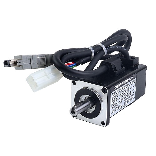 DSY Series 100W RS485 DC Servo Motor 24-70VDC 0.318Nm 3000rpm 17-Bit Incremental Encoder IP65 - DSY-RS100L2A2-M17S | StepperOnline AU