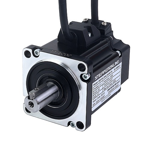 DSY Series 200W RS485 DC Servo Motor 24-70VDC 0.637Nm 3000rpm 17-Bit Incremental Encoder IP65 - DSY-RS200L2A2-M17S | StepperOnline AU