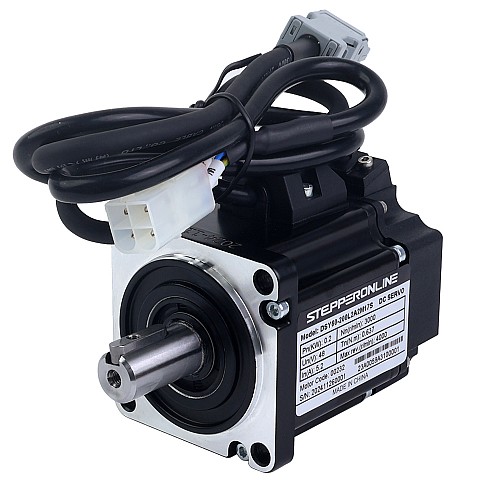 DSY Series 200W RS485 DC Servo Motor 24-70VDC 0.637Nm 3000rpm 17-Bit Incremental Encoder IP65 - DSY-RS200L2A2-M17S | StepperOnline AU