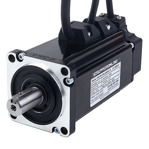 DSY Series 400W RS485 DC Servo Motor 24-70VDC 1.27Nm w/ Brake 3000rpm 17-Bit Incremental Encoder IP65 - DSY-RS400L2B2-M17S | StepperOnline AU