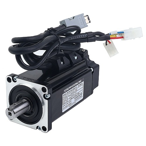 DSY Series 400W RS485 DC Servo Motor 24-70VDC 1.27Nm w/ Brake 3000rpm 17-Bit Incremental Encoder IP65 - DSY-RS400L2B2-M17S | StepperOnline AU