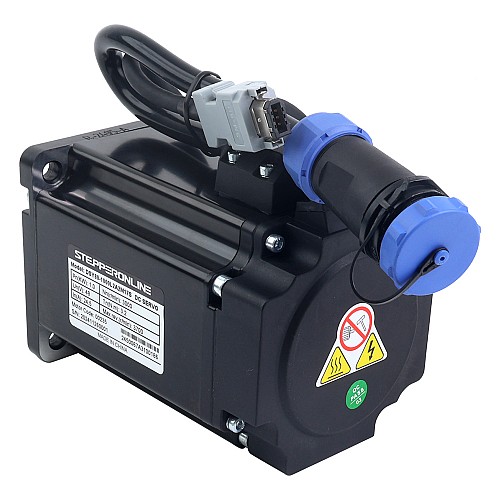 DSY Series 1000W RS485 DC Servo Motor 24-70VDC 3.20Nm 3000rpm 17-Bit Incremental Encoder IP65 - DSY-RS1000L2A2-M17S | StepperOnline AU