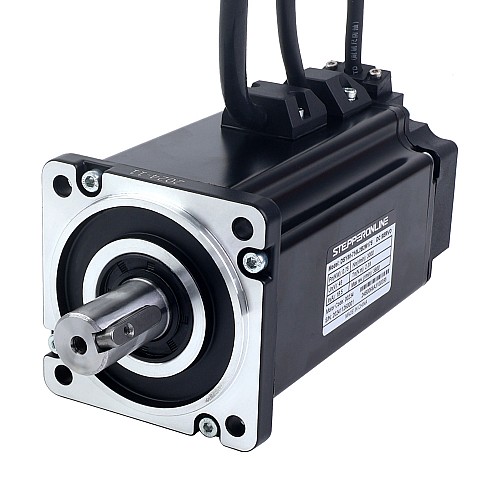 DSY Series 750W RS485 DC Servo Motor 24-70VDC 2.39Nm w/ Brake 3000rpm 17-Bit Incremental Encoder IP65 - DSY-RS750L2B2-M17S | StepperOnline AU