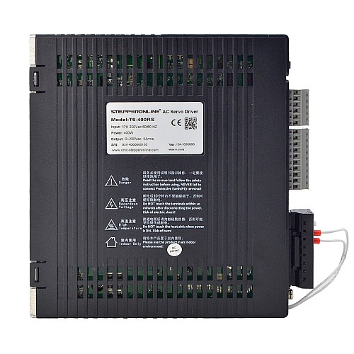 AU On Sale - T6 Series 400W AC Servo Motor Kit 3000rpm 1.27Nm 17-Bit Encoder IP65 - AU-T6-RS400H2A3-M17S | StepperOnline AU