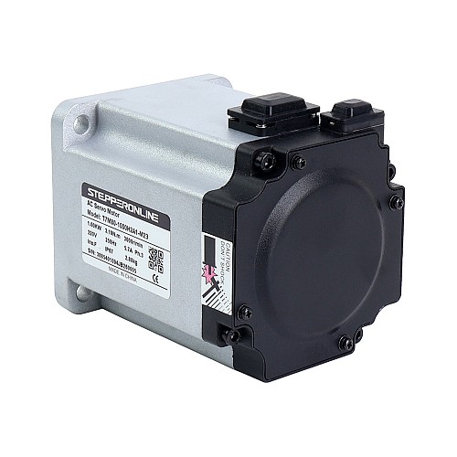 T7 Series EtherCAT 1000W AC Servo Motor Kit 3000rpm 3.18Nm 23-Bit Encoder IP67 - T7-EC1000H2A1-M23 | StepperOnline AU