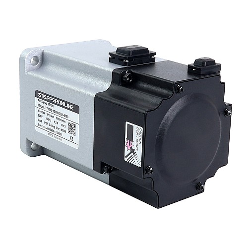 T7 Series EtherCAT 1000W AC Servo Motor Kit 3000rpm 3.18Nm w/ Brake 23-Bit Encoder IP67 - T7-EC1000H2B1-M23 | StepperOnline AU