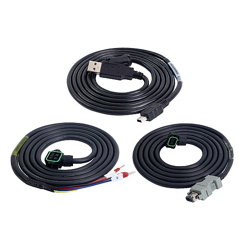 T7 Series EtherCAT 1000W AC Servo Motor Kit 3000rpm 3.18Nm w/ Brake 23-Bit Encoder IP67 - T7-EC1000H2B1-M23 | StepperOnline AU