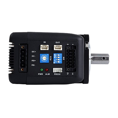 200W Integrated DC Servo Motor 0.64Nm(90.63oz.in) 3000rpm 24-70VDC with Modbus RS485 - iSV2-60TR-48V200A | StepperOnline AU