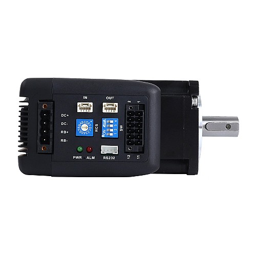 400W Integrated DC Servo Motor 1.27Nm(179.85oz.in) 3000rpm 24-70VDC with Modbus RS485 - iSV2-60TR-48V400A | StepperOnline AU
