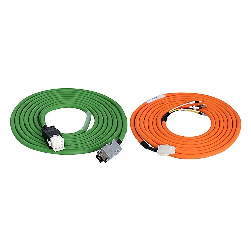 E6 Series 1000W AC Servo Motor Kit 3000rpm 3.18Nm 17-Bit Encoder IP65 - E6-RS1000H2A2-M17S | StepperOnline AU