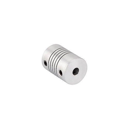 5mm - 5mm Flexible Shaft Coupling 18x25mm CNC Stepper Motor Shaft Coupler - ST-FC01 | StepperOnline AU