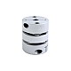 10mm - 14mm Flexible Double Disc Coupling 44x50mm CNC Stepper Motor Shaft Coupler - MP4450-10-14 | StepperOnline AU