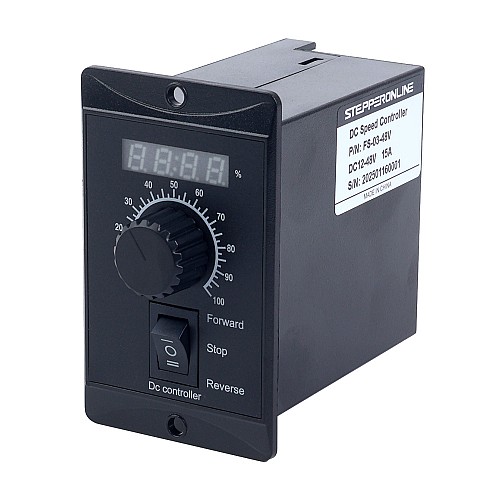 250W 12-48VDC 15A Motor Speed Controller for VAriable Speed Motor - FS-03-48V | StepperOnline AU