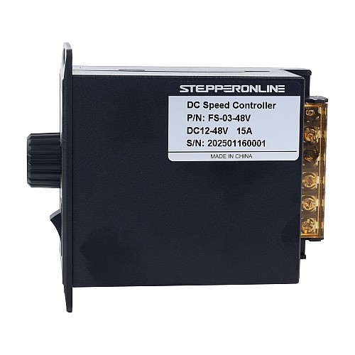 250W 12-48VDC 15A Motor Speed Controller for VAriable Speed Motor - FS-03-48V | StepperOnline AU