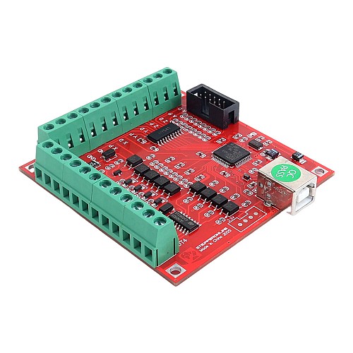 4-Axis CNC Breakout Board Controller 100Khz USB Control for Mach3 - ST-V3 | StepperOnline AU