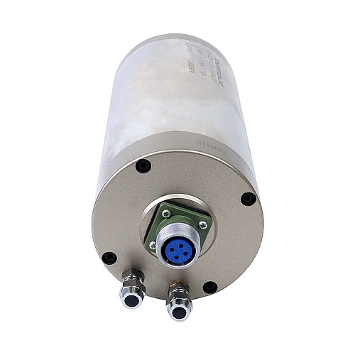 CNC Spindle Motor Water Cooled 220V 3.0KW 24000RPM 400Hz ER20 Collet - GDZ100-3.0B | StepperOnline AU