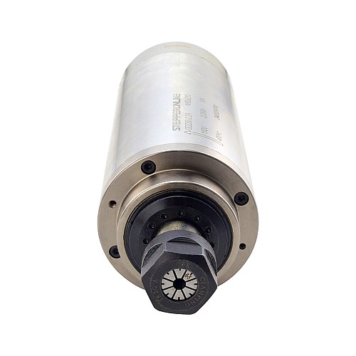 CNC Spindle Motor Water Cooled 110V 2.2KW 24000RPM 400Hz ER20 Collet - GDZ80-2.2A | StepperOnline AU