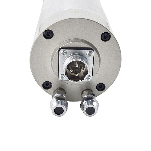 CNC Spindle Motor Water Cooled 220V 2.2KW 24000RPM 400Hz ER20 Collet - GDZ80-2.2B | StepperOnline AU
