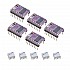 DRV8825 Stepper Motor Driver Module with Heat Sink for 3d Printer Reprap (Pack of 5 Pcs)