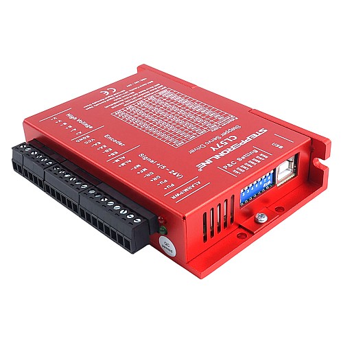 Y Series Closed Loop Stepper Driver 0-7.0A 24-50VDC for Nema 17, 23, 24 Stepper Motor - CL57Y | StepperOnline AU