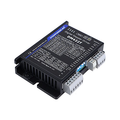 Digital Stepper Drive 0.3-2.2A 12-50VDC for Nema 11, 14, 17 Stepper Motor - DM422T | StepperOnline AU