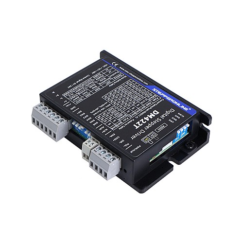 Digital Stepper Drive 0.3-2.2A 12-50VDC for Nema 11, 14, 17 Stepper Motor - DM422T | StepperOnline AU