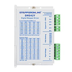 Y Series Digital Stepper Driver 1.0-4.2A DC20V-50V for Nema 17, 23, 24 Stepper Motor