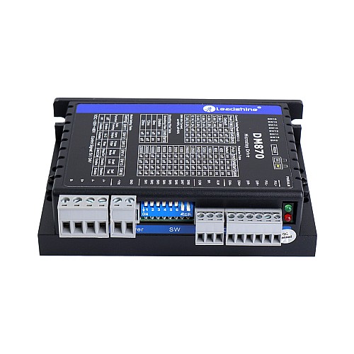 Leadshine Digital Stepper Driver 0.5-7.0A 20-80VDC for Nema 23, 24, 34 Stepper Motor - DM870 | StepperOnline AU