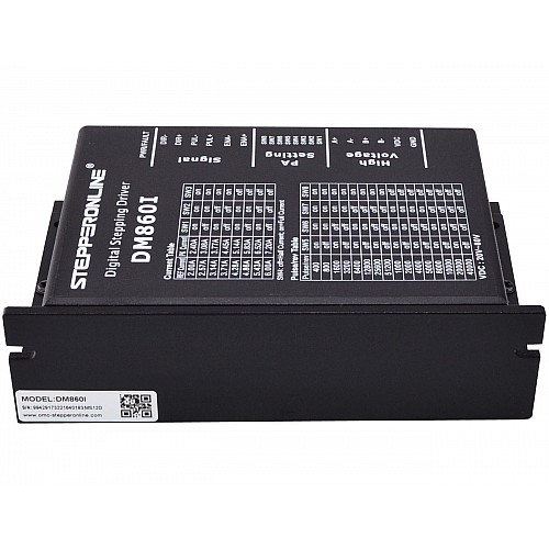Digital Stepper Driver 2.4-7.2A 20-80VDC for Nema 34 Stepper Motor CNC Drive - DM860I | StepperOnline AU