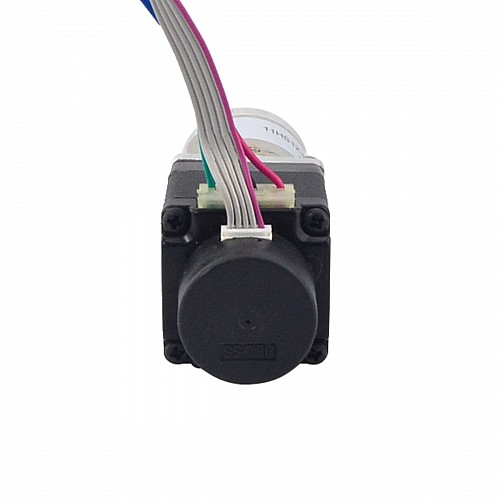 Nema 11 Closed-loop Geared Stepper L=31mm Gear Raio 100:1 Encoder 300PPR - 11HS12-0674D-PG100-E22-300 | StepperOnline AU