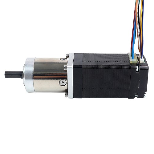 Nema 11 Stepper Motor with  Gearbox Gear Ratio 14:1 & Magnetic Encoder 1000PPR(4000CPR) - 11HS20-0674D-PG14-AR4 | StepperOnline AU