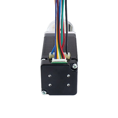 Nema 11 Stepper Motor with  Gearbox Gear Ratio 14:1 & Magnetic Encoder 1000PPR(4000CPR) - 11HS20-0674D-PG14-AR4 | StepperOnline AU