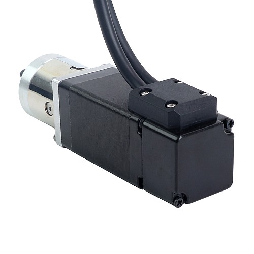 Nema 11 Closed-loop Geared Stepper L=51mm Gear Raio 5:1 Encoder 1000PPR(4000CPR) - 11HS20-1004D-E1000-PG5 | StepperOnline AU