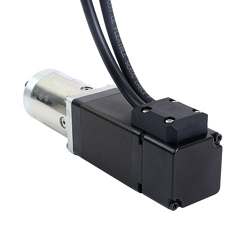 Nema 11 Closed-loop Geared Stepper L=51mm Gear Raio 51:1 Encoder 1000PPR(4000CPR) - 11HS20-1004D-E1000-PG51 | StepperOnline AU