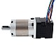 Nema 14 Stepper Motor with High Precision Gearbox Gear Ratio 20:1 & Magnetic Encoder 1000PPR(4000CPR) - 14HS11-1004D-EGS20-AR4 | StepperOnline AU