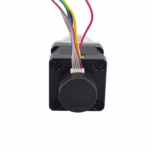 Nema 14 Closed-loop Geared Stepper L=34mm Gear Raio 5:1 Encoder 300PPR - 14HS13-0804D-PG5-E22-300 | StepperOnline AU