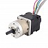 Nema 14 Closed-loop Geared Stepper L=34mm Gear Raio 5:1 Encoder 300PPR