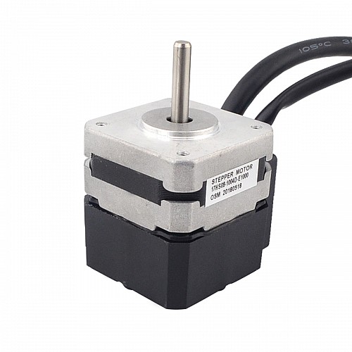 Nema 17 Closed Loop Stepper Motor 13Ncm(18.41oz.in) Encoder 1000PPR(4000CPR) - 17HS08-1004D-E1000 | StepperOnline AU