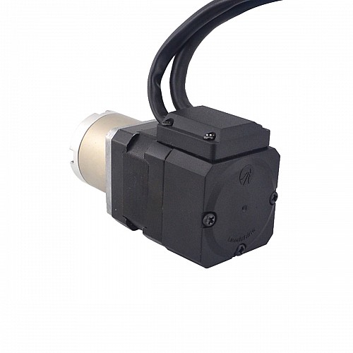 Nema 17 Closed-loop Geared Stepper L=34mm Gear Raio 14:1 Encoder 1000PPR(4000CPR) - 17HS13-0404D-PG14-E1000 | StepperOnline AU