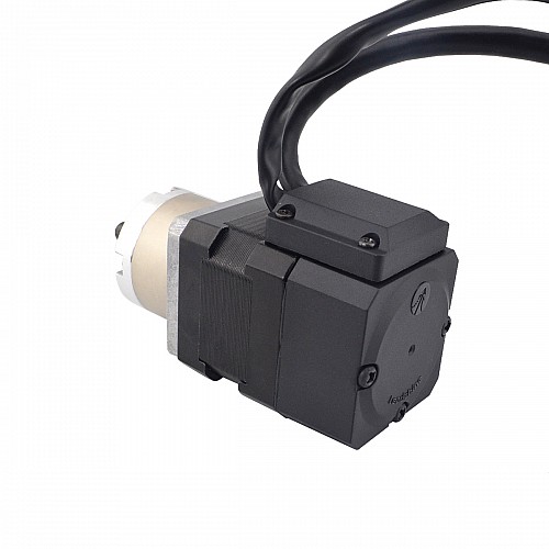 Nema 17 Closed-loop Geared Stepper L=34mm Gear Raio 5:1 Encoder 1000PPR(4000CPR) - 17HS13-0404D-PG5-E1000 | StepperOnline AU