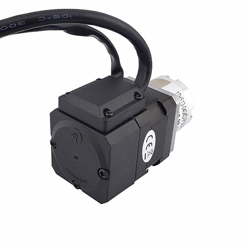 Nema 17 Closed-loop Geared Stepper L=34mm Gear Raio 5:1 Encoder 1000PPR(4000CPR) - 17HS13-0404D-PG5-E1000 | StepperOnline AU