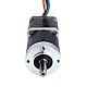 Nema 17 Stepper Motor with Gearbox Gear Ratio 50:1 & Magnetic Encoder 1000PPR(4000CPR) - 17HS15-1684D-HG50-AR4 | StepperOnline AU