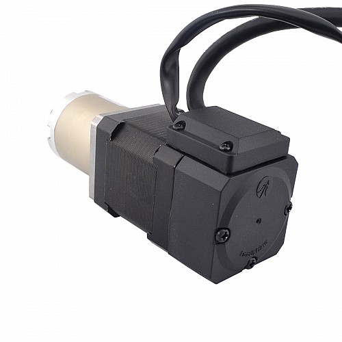 Nema 17 Closed-loop Geared Stepper L=48mm Gear Raio 100:1 Encoder 1000PPR(4000CPR) - 17HS19-1684D-PG100-E1000 | StepperOnline AU