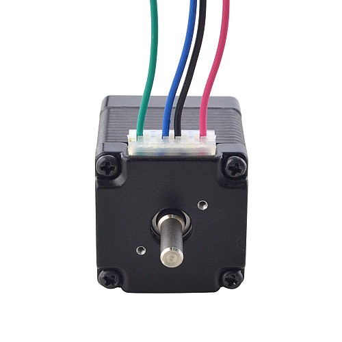 Dual Shaft Nema 11 Bipolar 1.8deg 7Ncm(9.91oz.in) 0.67A  28x28x31.5mm 4 Wires - 11HS12-0674D | StepperOnline AU