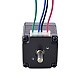 Dual Shaft Nema 11 Bipolar 1.8deg 7Ncm(9.91oz.in) 0.67A  28x28x31.5mm 4 Wires - 11HS12-0674D | StepperOnline AU